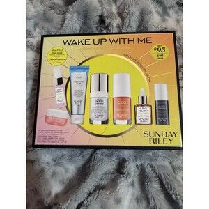 Sunday Riley Wake Up With Me Morning Routine Kit  Brand New In Box BNIB Sealed